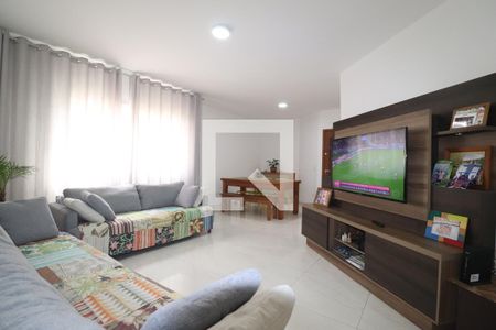 Sala de apartamento à venda com 3 quartos, 108m² em Campestre, Santo André