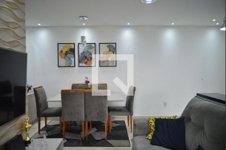 Sala de apartamento à venda com 3 quartos, 65m² em Santa Maria, Santo André