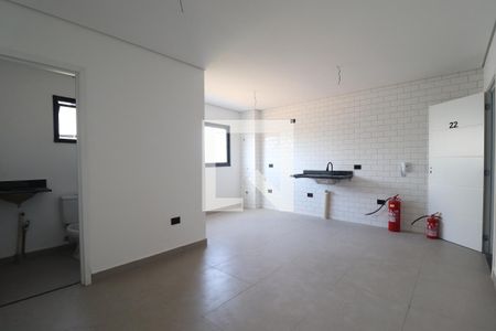 Sala de apartamento à venda com 2 quartos, 88m² em Vila Guiomar, Santo André