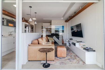 Sala de apartamento à venda com 1 quarto, 58m² em Pinheiros, São Paulo