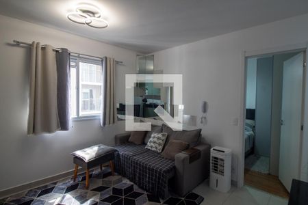 Sala de apartamento para alugar com 1 quarto, 32m² em Jardim Caravelas, São Paulo