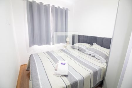 Suíte  de apartamento para alugar com 1 quarto, 32m² em Jardim Caravelas, São Paulo