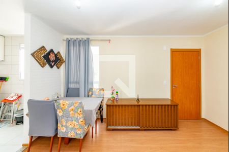 Sala de apartamento para alugar com 2 quartos, 45m² em Chácara Cotia, Contagem