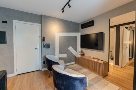Sala de apartamento à venda com 2 quartos, 48m² em Consolação, São Paulo