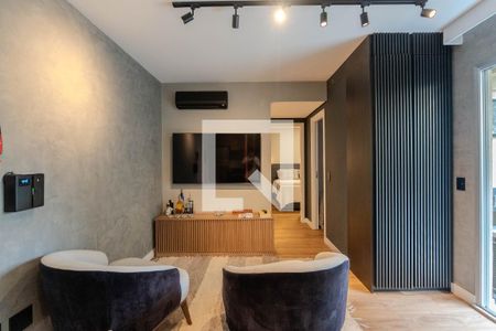 Sala de apartamento à venda com 2 quartos, 48m² em Consolação, São Paulo