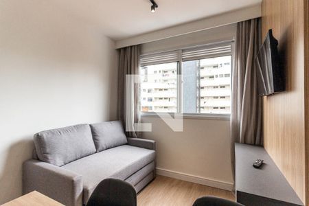 Sala de apartamento à venda com 1 quarto, 28m² em República, São Paulo