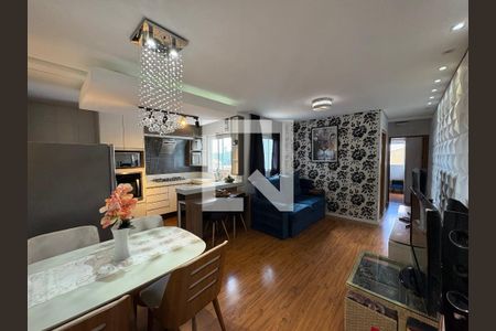 Sala de apartamento à venda com 2 quartos, 104m² em Jardim Ana Maria, Santo André