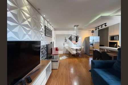 Sala de apartamento à venda com 2 quartos, 104m² em Jardim Ana Maria, Santo André