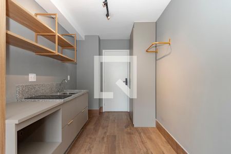 Studio de kitnet/studio para alugar com 1 quarto, 25m² em Jardim das Acacias, São Paulo