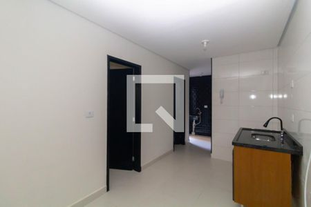 Sala/Cozinha de apartamento à venda com 2 quartos, 34m² em Vila Campanela, São Paulo