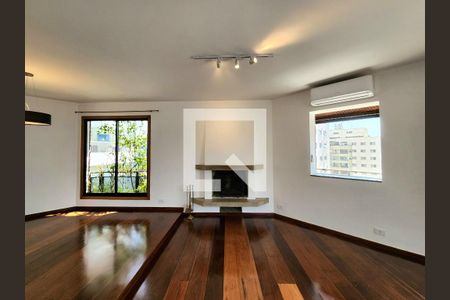 Sala de apartamento para alugar com 3 quartos, 204m² em Vila Nova Conceição, São Paulo