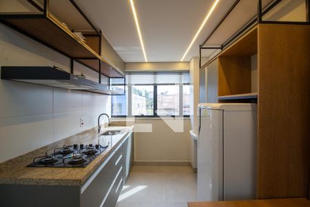 Cozinha de apartamento para alugar com 1 quarto, 52m² em Jardim Icatu, Votorantim