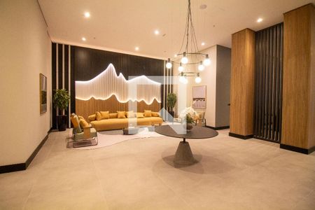 Hall Social de kitnet/studio à venda com 1 quarto, 28m² em Santo Amaro, São Paulo