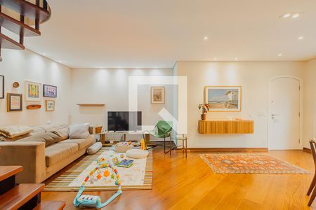 Sala 1 de apartamento à venda com 4 quartos, 240m² em Alto de Pinheiros, São Paulo