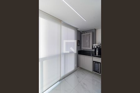 Varanda Sala de apartamento para alugar com 1 quarto, 35m² em Vila Andrade, São Paulo