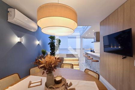 Sala de Jantar de apartamento à venda com 2 quartos, 110m² em Jardim Portugal, São Bernardo do Campo