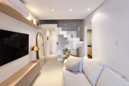 Sala de apartamento à venda com 2 quartos, 110m² em Jardim Portugal, São Bernardo do Campo