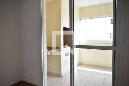 Varanda gourmet de apartamento à venda com 3 quartos, 77m² em Campestre, Santo André