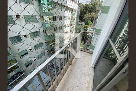 Varanda da Sala de apartamento à venda com 2 quartos, 69m² em Jacarepaguá, Rio de Janeiro