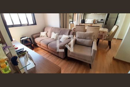 Sala de apartamento à venda com 2 quartos, 56m² em Padroeira, Osasco