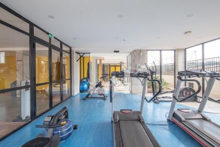 Área comum - Academia de apartamento à venda com 3 quartos, 63m² em Recanto das Rosas, Osasco