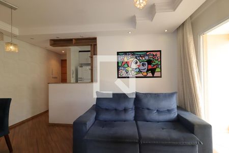 Sala de apartamento para alugar com 2 quartos, 50m² em Utinga, Santo André