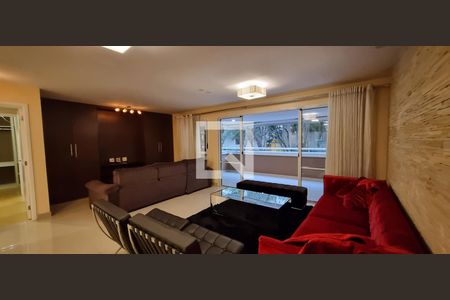 Sala de apartamento para alugar com 3 quartos, 150m² em Paraíso do Morumbi, São Paulo