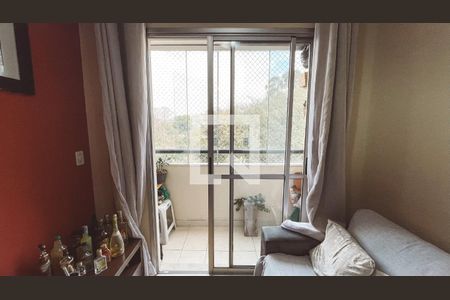 Varanda da Sala de apartamento à venda com 2 quartos, 50m² em Vila Roque, São Paulo