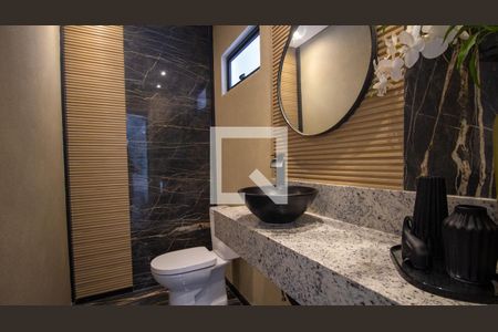 Lavabo de casa de condomínio à venda com 4 quartos, 300m² em Vargem Pequena, Rio de Janeiro