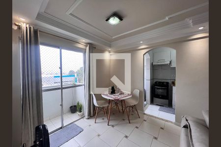 Sala  de apartamento à venda com 2 quartos, 54m² em Vila Leonor, Guarulhos