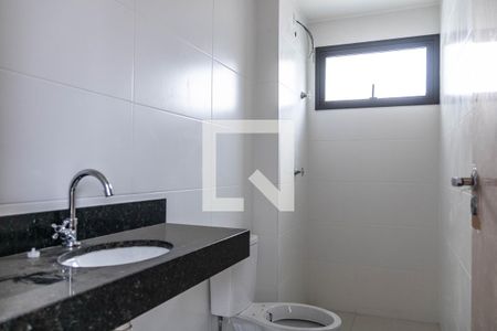 Banheiro da Suíte de apartamento à venda com 3 quartos, 119m² em Alto Barroca, Belo Horizonte
