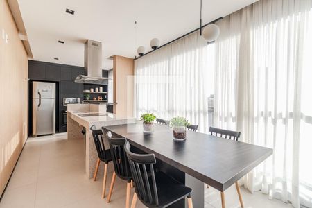 Área comum - Espaço Gourmet de kitnet/studio à venda com 1 quarto, 22m² em Vila Madalena, São Paulo