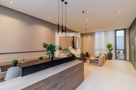 Área comum - Salão de festas de kitnet/studio à venda com 1 quarto, 22m² em Vila Madalena, São Paulo