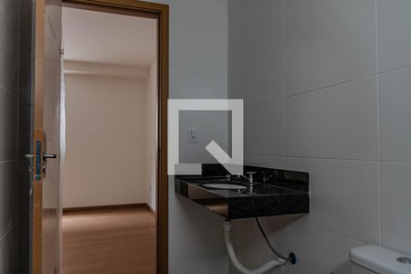 Banheiro da Suíte de apartamento à venda com 2 quartos, 135m² em Alto Barroca, Belo Horizonte