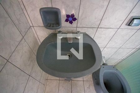 Banheiro de casa para alugar com 1 quarto, 60m² em Vila Humaita, Santo André