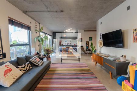 Sala de apartamento à venda com 1 quarto, 102m² em Bela Vista, São Paulo