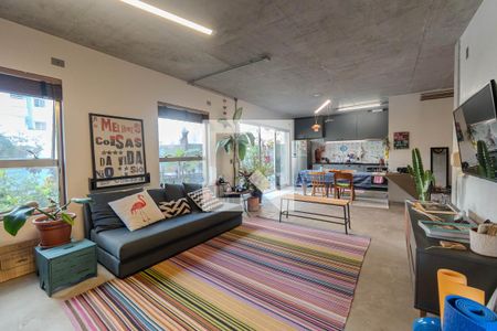 Sala de apartamento à venda com 1 quarto, 102m² em Bela Vista, São Paulo