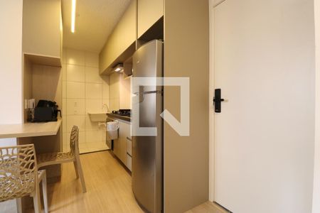 Sala/Cozinha de apartamento à venda com 2 quartos, 35m² em Várzea da Barra Funda, São Paulo