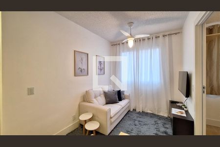 Sala/Cozinha de apartamento à venda com 2 quartos, 35m² em Várzea da Barra Funda, São Paulo