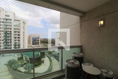 Varanda da Sala de apartamento para alugar com 4 quartos, 250m² em Jacarepaguá, Rio de Janeiro