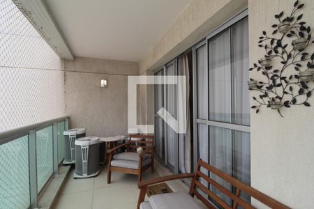 Varanda da Sala de apartamento para alugar com 4 quartos, 250m² em Jacarepaguá, Rio de Janeiro