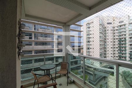 Varanda da Sala de apartamento para alugar com 4 quartos, 250m² em Jacarepaguá, Rio de Janeiro