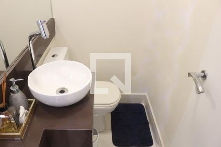Lavabo da Sala de apartamento à venda com 3 quartos, 106m² em Santo Antônio, São Caetano do Sul