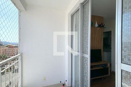 Varanda da Sala de apartamento à venda com 3 quartos, 70m² em Jardim Guanabara, Belo Horizonte