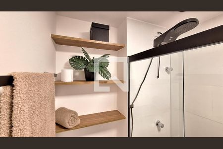 Banheiro de kitnet/studio à venda com 1 quarto, 25m² em Pompeia, São Paulo