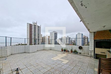 Área comum - Churrasqueira de apartamento para alugar com 1 quarto, 45m² em Cidade Ocian, Praia Grande