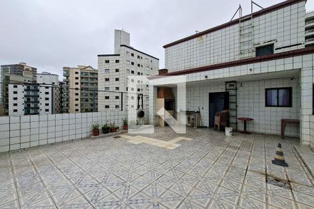 Área comum - Churrasqueira de apartamento para alugar com 1 quarto, 45m² em Cidade Ocian, Praia Grande