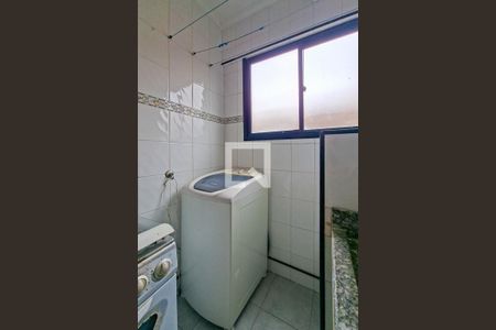 Área de Serviço de apartamento para alugar com 1 quarto, 45m² em Cidade Ocian, Praia Grande