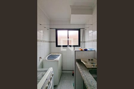 Área de Serviço de apartamento para alugar com 1 quarto, 45m² em Cidade Ocian, Praia Grande