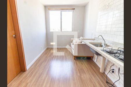 Sala/Cozinha de apartamento para alugar com 1 quarto, 25m² em Belenzinho, São Paulo